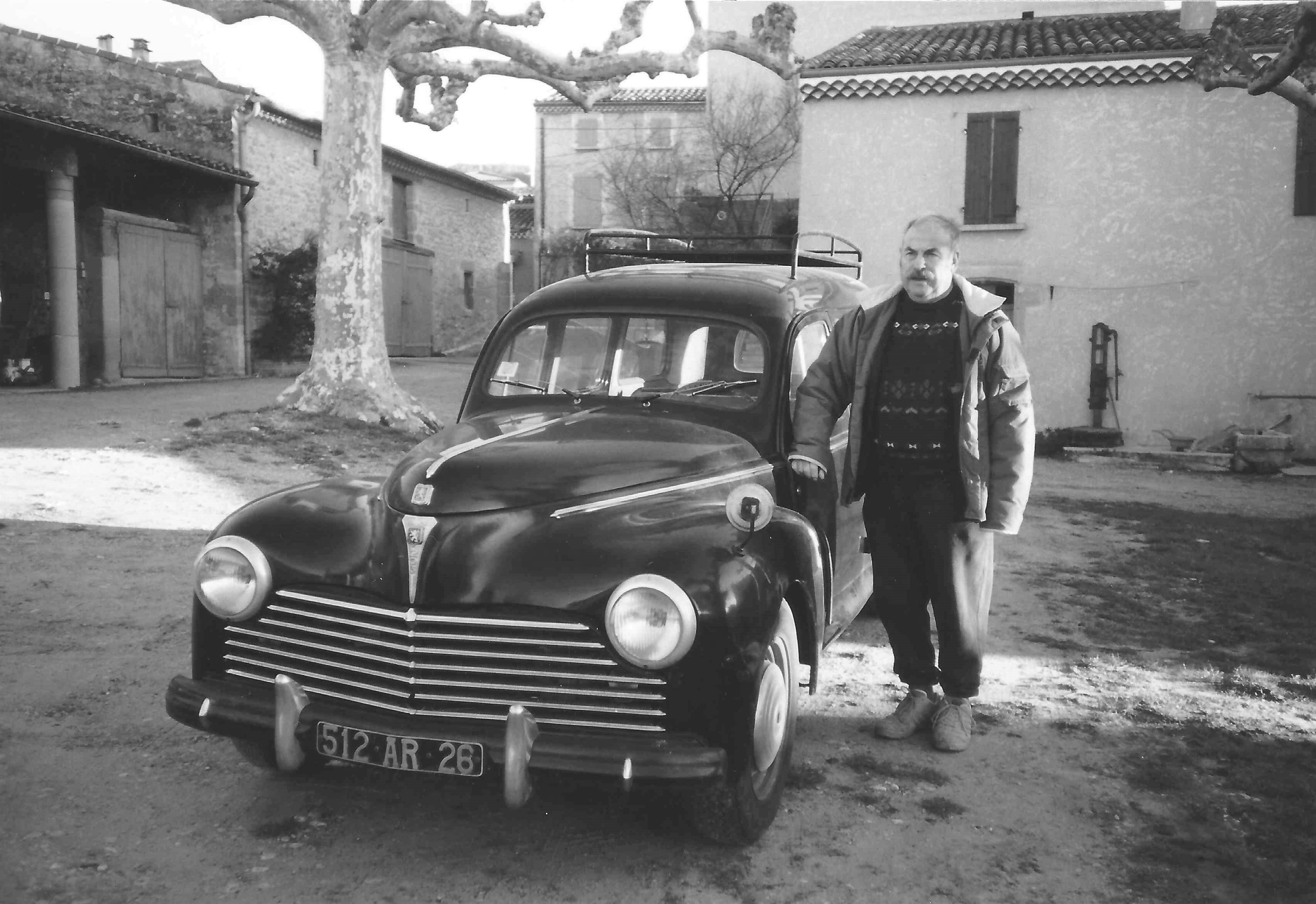 Corbillard Peugeot 203 Vallon funéraire
